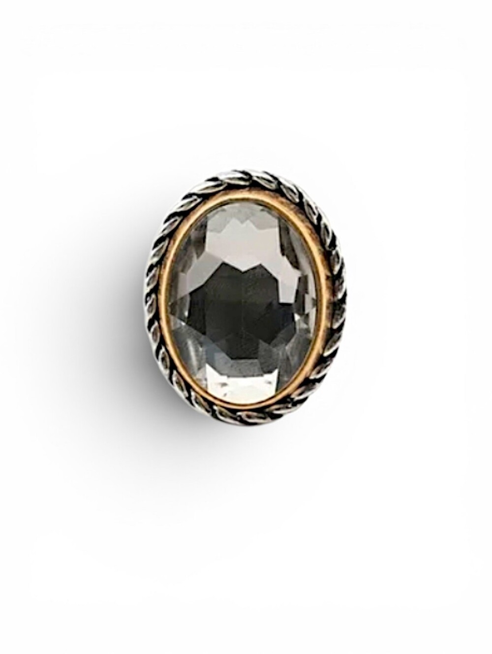 ZARA Maxi Oval Jewel Ring